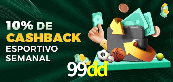 10% de bônus de cashback na 99dd